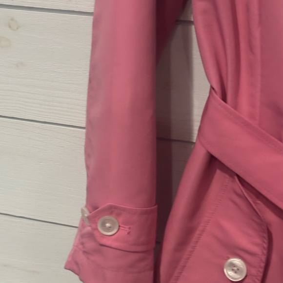 Ralph Lauren Pink Trench Coat Classic Tailored Design size 1X - Picture 12 of 16